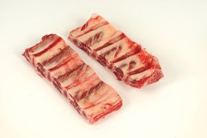 Beef Mini Back Ribs – 2 bone Rack Meat Cut Spec Step 4